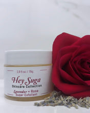 Load image into Gallery viewer, Lavender Rose Sugar Exfoliant

