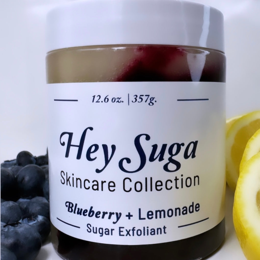 Blueberry + Lemonade Sugar Exfoliant