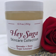 Load image into Gallery viewer, Lavender Rose Sugar Exfoliant

