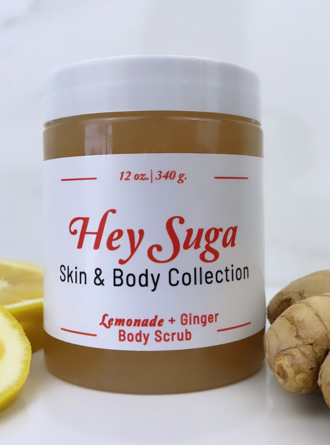 Honey Ginger + Lemonade Sugar Exfoliant