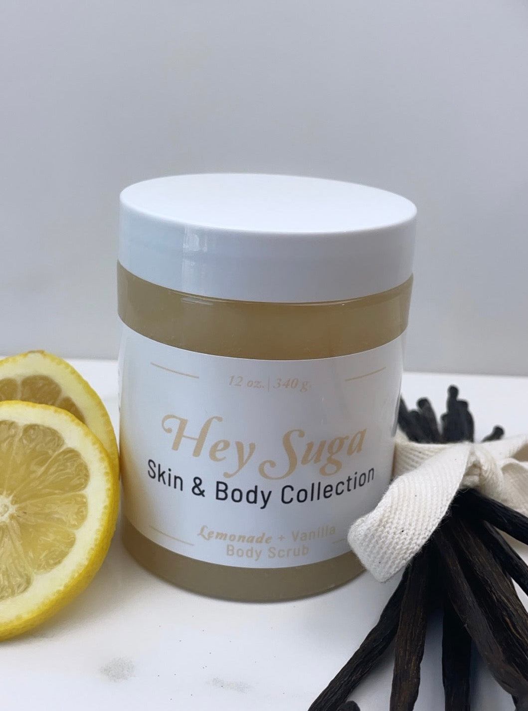 Vanilla  + Lemonade Sugar Exfoliant